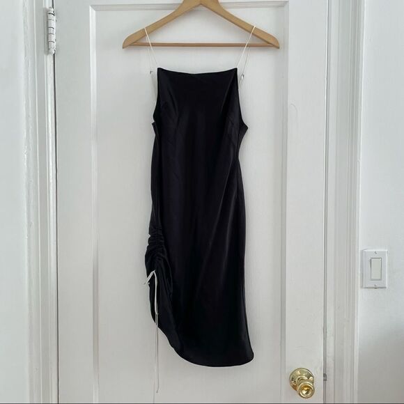 Dannijo Silk Ruched Slip Dress - Picture 6 of 9